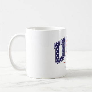 Proud USA 1776 Mugg med Flagga - Lustigt Novelty G