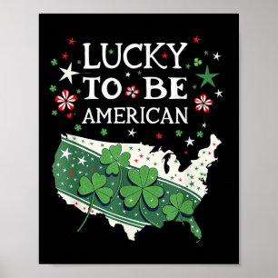 Proud Usa - American Karta - Underbar American St. Poster