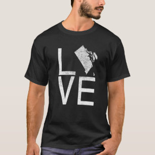 Proud Usa Fläkt-staten Rhode island Kärlek Karta R T Shirt