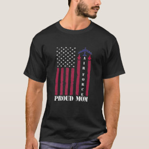 Proud USAF Mamma-make/maka-app för Luft-styrkan T Shirt