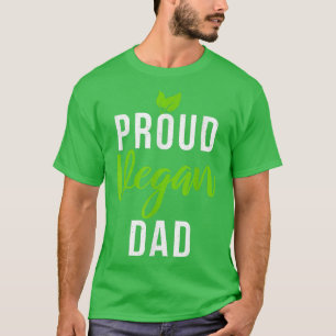 Proud Vegan Pappa Funny Vegetarian Far Plant Eate T Shirt