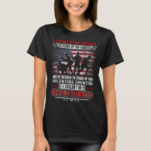 Proud vet Milit jag lärde min storebror hur man gö T Shirt
