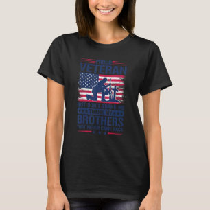 Proud Veteran Hedersbetygar alla som har tjänat am T Shirt
