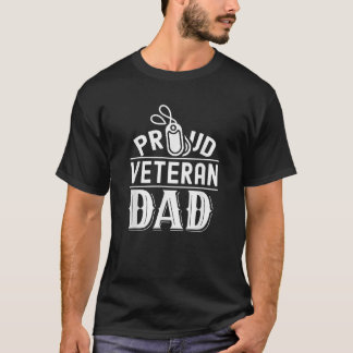 Proud Veteran Pappa pappa Pappa Far Ord T Shirt