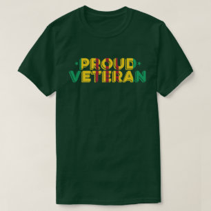 Proud Vietnam Krig Veteran Ribbon T-shirt