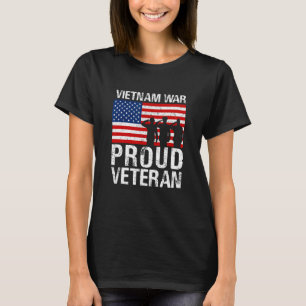 Proud Vietnam Krig Veteran T Shirt