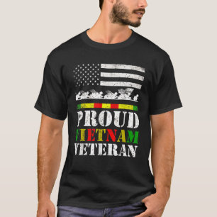 Proud Vietnam Veteran Day Gift for Pappa från Son T Shirt