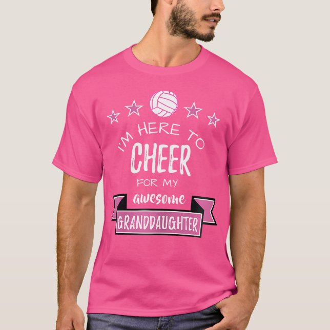 Proud Volleyball Grandmor T Shirt (Framsida)