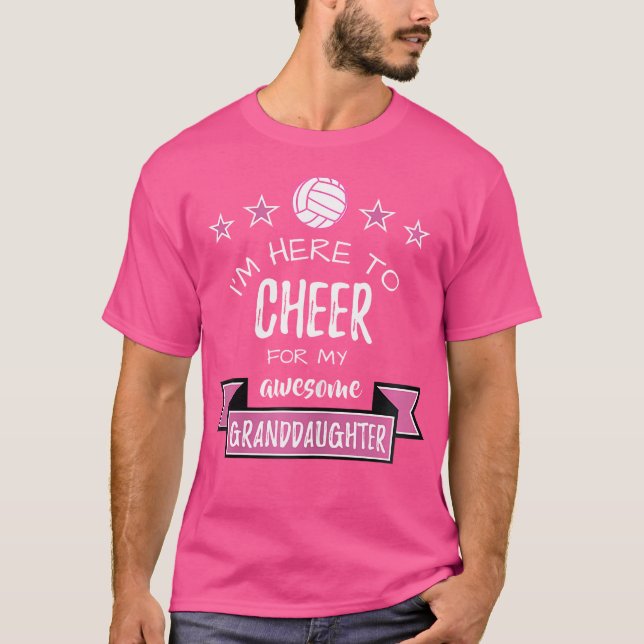 Proud Volleyball Grandmor T Shirt (Framsida)