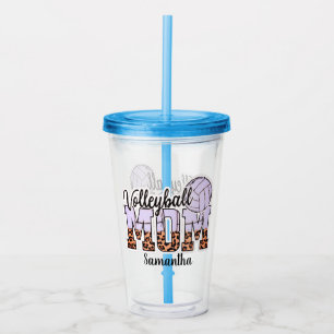 Proud Volleyball Mamma - stöd för uppbyggnad Take Away Mugg