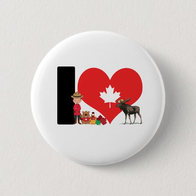 Proudly Canadian  - For real Canadians! Knapp (Framsida)