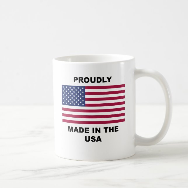 Proudly gjort i USA Kaffemugg (Höger)