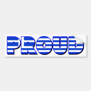 Proudly grek bildekal