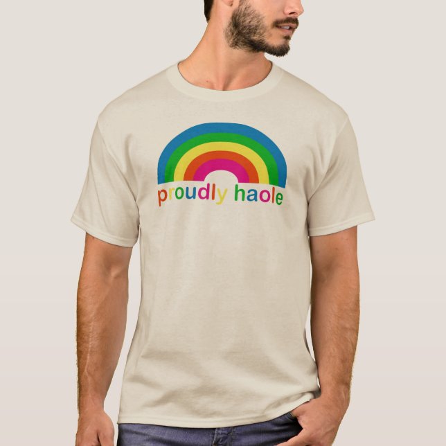 Proudly Haole Tee Shirt (Framsida)