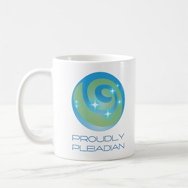 Proudly Pleiadian Mugg | Anpassningsbar Starseed D (Vänster)