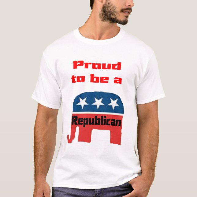 proudrepublican tee (Framsida)