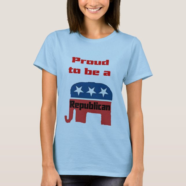 proudrepublican tröja (Framsida)