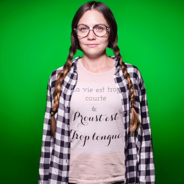 Proust est-truppens längd tee shirt (Skapare uppladdad)