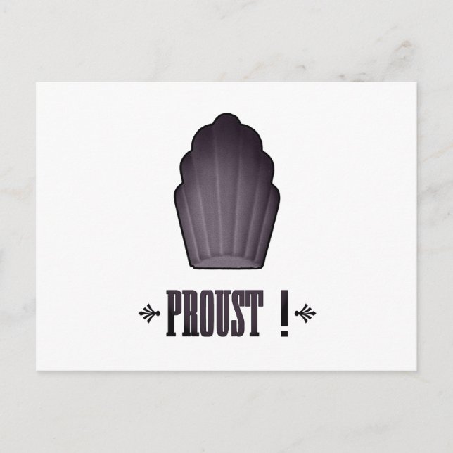 Proust! Vykort (Framsida)