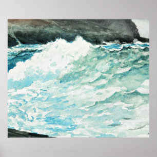 Prouts Nacke, bra konsmålning av Winslow Homer, Poster