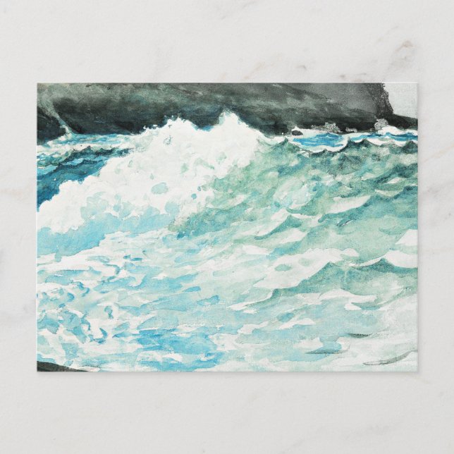 Prouts Nacke, bra konsmålning av Winslow Homer,   Vykort (Framsida)