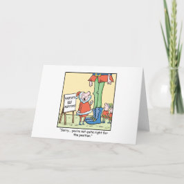 Prov för jultecknadälva helgkort