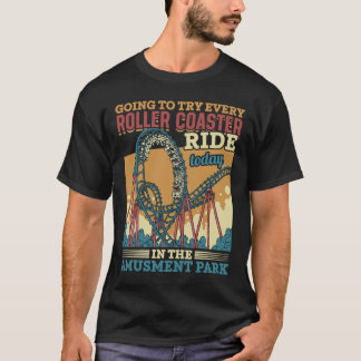 Prova alla rullar som Underlägg ride idag i Amusem T Shirt
