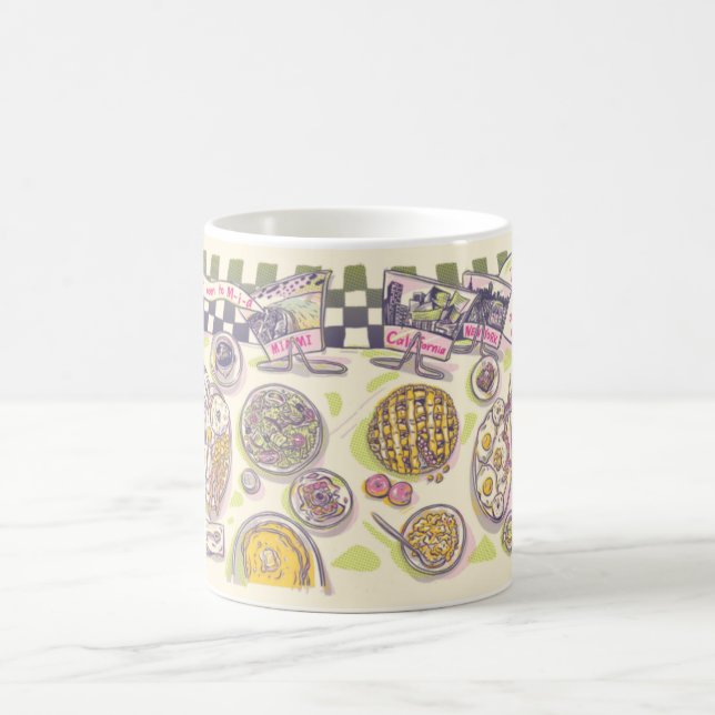 Pröva amerikanmat kaffemugg (Center)