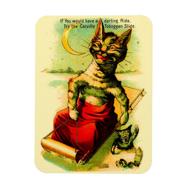 Prova Catville Toboggan Slide Magnet (Vertikal)