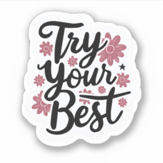 Prova det bästa klistermärken