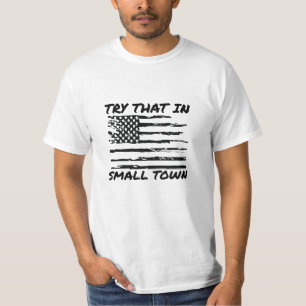 prova det i en liten stad t shirt