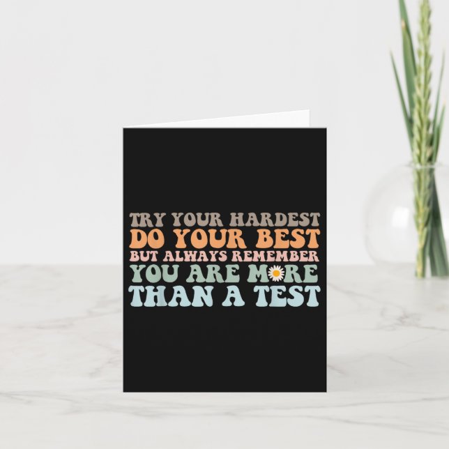 Prova din svåraste testdag du Har Kort (Framsida)