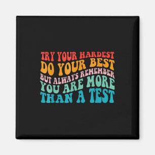 Prova din svåraste testdag för din bästa lärare magnet