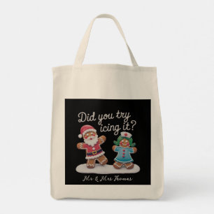 Prova du med det? Funny Gingerbröd Nurse Tygkasse