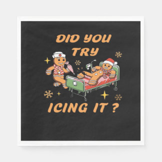 Prova du med det, Nurse jul, Gingerbröd Pappersservett