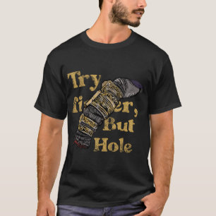prova finger men hål t shirt