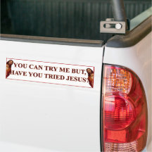 Prova Jesus Bumper Sticker