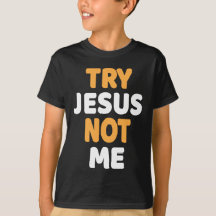 Prova Jesus Inte mig Christian Funny Humor Design