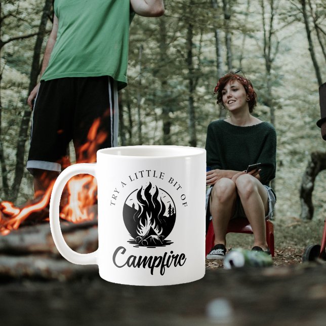 Prova lite Campfire Hiking Kaffemugg (Skapare uppladdad)
