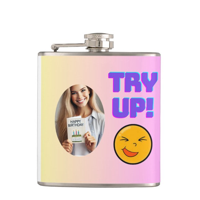 Prova! Roligt Emoji Design for Helgdag Cheer Fickplunta (Framsidan)