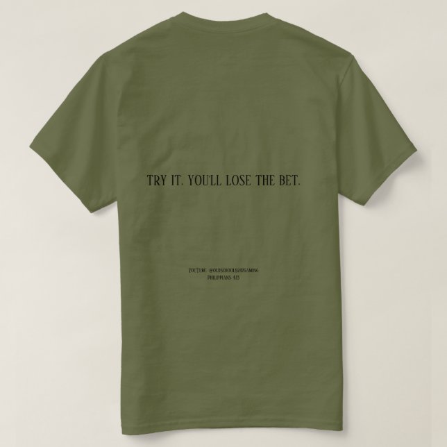 Prova Southern Barbecue T Shirt (Design baksida)