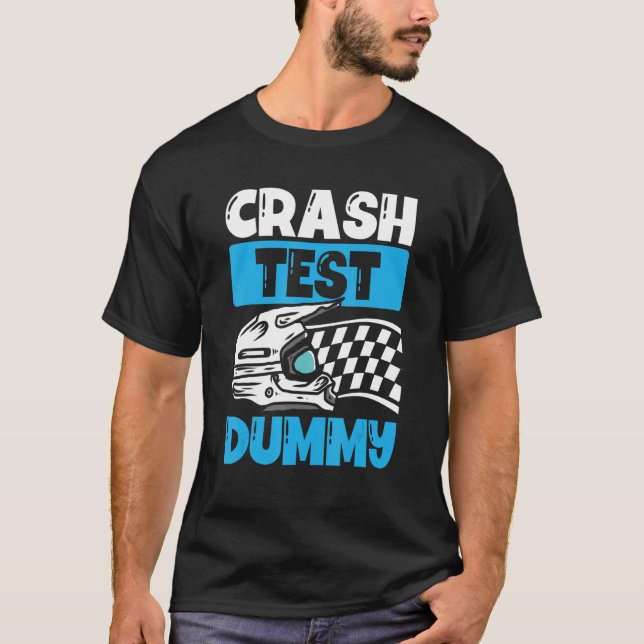 Provdocka för kraschtest t shirt (Framsida)