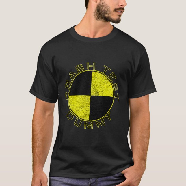 Provdockan för kraschtest låtsas att jag är en pro t shirt (Framsida)