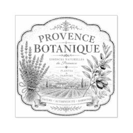 provence botanisk gummistämpel stämpel