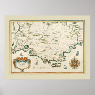 Provence Carteaffisch Poster
