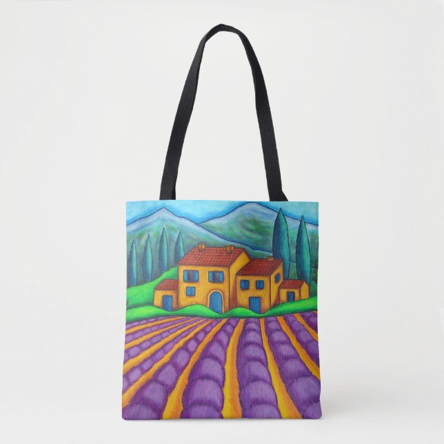 Provence Färg Bag by Lisa Lorenz Tygkasse (Framsida)