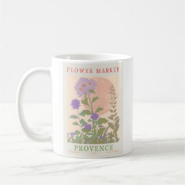 Provence Flower Market Poster Kaffemugg