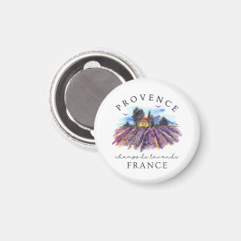 Provence Frankrike – Lavendelfält Magnet