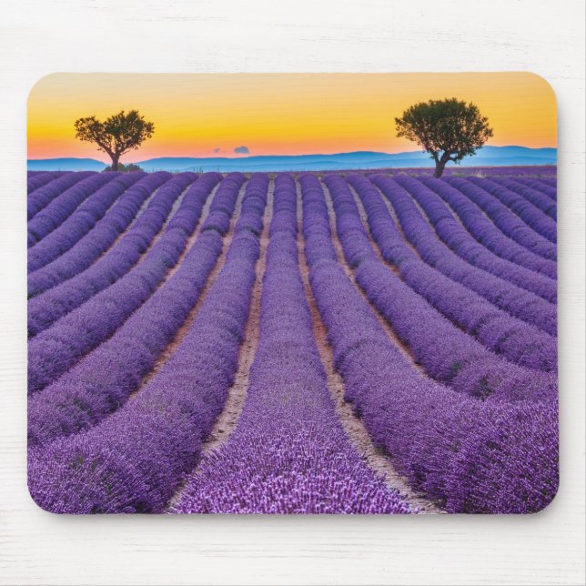 Provence, Frankrike Mouse Pad Musmatta (Framsidan)