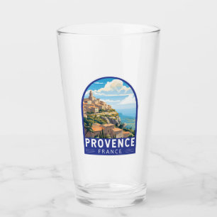 Provence Frankrike Travel Art Vintage Glaskopp